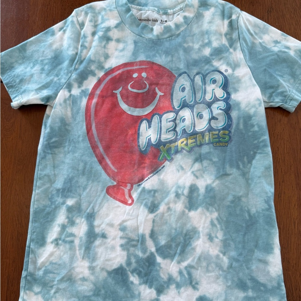 Abercrombie Kids Tie-Dye T-Shirt - Blue and Red air heads boys size 9/10